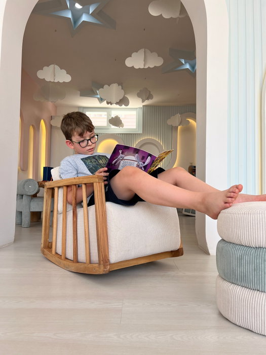 Atelier Del Sofa Kidi - Sillón orejero Blanco